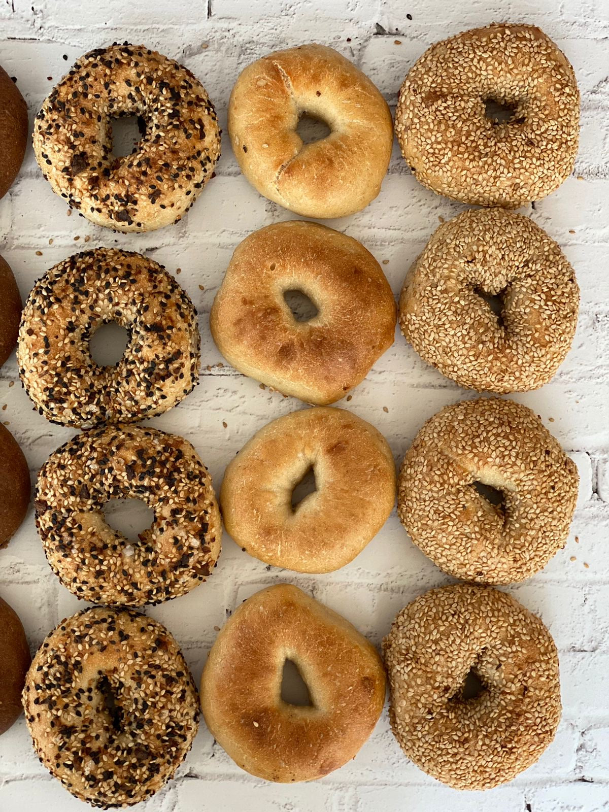 Docena de Mini Bagels - Elige tu sabor